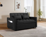 Pull Out Couch Bed-3 in 1 Convertible Sofa Upgraded wear-resistant suede fabric Sleeper Chair W1910P268878