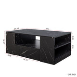Modern Coffee Tables for Living Room, LED Coffee Table, Storage Coffee Table, Small Coffee Table, W331P264716