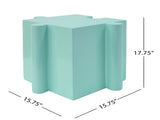 Puzzle Art Side Table, Modular Convex Edge MGO Table - Buy Singles or Combine for Custom Layouts, N770P347931G
