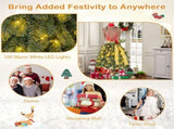 5 FT Pre-lit Mannequin Artificial Christmas Tree Dress Form 99641371