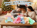 64 PCS Building Blocks Set for Toddlers 18 Months, BPA-Free PP Educational Construction Toys 78066149