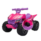 ZNTS Kids Ride-on ATV, 6V Battery Powered Electric Quad Car with Music, LED Lights and Spray Device, 4 W2181P154961