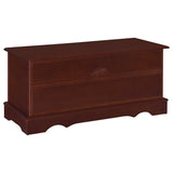 Warm Brown Rectangular Cedar Chest B062P153913