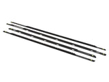 4Pcs Door Belt Outside Weatherstrip Fit for Kia Forte 1.6L 2.0L 2019-2024 Black 30575652