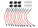 Ignition Coil Spark Plug Wire Kit UF359 fit for Mercedes ML350 S350 C300 Models 57705194