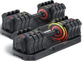 Adjustable Dumbbell of 22.5LB-1Sec Adjustable Dumbbell Weights-5 in 1 Free Weights Dumbbells 80239668
