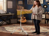 36-Tube Single-Row Wind Chime with Adjustable Tripod Stand, Portable Percussion Instrument for 87198427