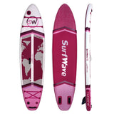 ZNTS Inflatable Stand Up Paddle Board 11'x34"x6" With Accessories W1440P192395