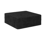 Ottoman Sofa, Modern Minimalist Corduroy Footstool, Compressed SpaceSaving Ottoman for Living Room W487P462939