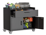 2 Door 1 Drawer Tools for Garage, Lockable Garage Storage, Locking Metal Storage 21105291