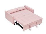 Folding sofa bed with adjustable back access to sofa recliner single bed Adult Modern chair bed W1658P176555
