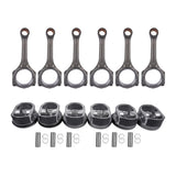 Piston Rings & Connecting Rods Kit Replacement for Toyota 4Runner FJ Cruiser Tacoma 4.0L 1GR-FE 67782705