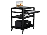 Cart Rolling Storage Stand with Keyboard Shelf 68450803