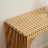 Pine Dining Bench Table, Indoor Wood Bench for Entryway,Living Room,Kitchen Bedroom Table W2275P192310