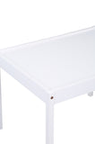 Della 3-Piece Solid Wood Kids Table & Two Chair Set, White B022P174731