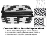 6 x 9 FT camping rug for RV mats outside, indoors, outdoor porches, decks, backyards, camping, 42412631