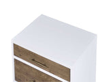 Lurel White & Weathered Oak Finish Accent Table B2726P288770
