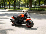 Red 6V Kids Ride-On Motorcycle Sturdy Anti-Tip Training Wheels, Single-Button Easy Start 16305275