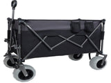 9" x 4" All-Terrain Balloon Wheels! 300L XL Heavy-Duty Folding Wagon Cart - 480lbs Capacity, W2932P317113
