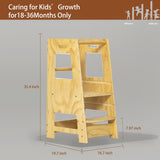 Toddler Standing Tower Step Stool for Kid's Adjustable Height Learning Stool, Toddler W2701P207453