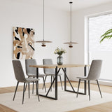 Dining Chairs Set of 4,Modern Kitchen Dining Room Chairs,Upholstered Dining Accent Chairs in linen 78423096