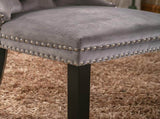 Modern, High-end Tufted Solid Wood Contemporary Velvet Upholstered Dining Chair with Wood Legs 44425383