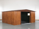 6ft x 6ft Outdoor Metal Storage Shed with Metal Foundation ,With window W54057416