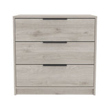 Kaia 3 Drawers Dresser, Superior Top -Light Gray B07091878