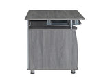 Complete Workstation Computer Desk with Storage, Grey 74539286