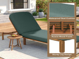 Outdoor Chaise Lounge Patio Chaise Outdoor Reclining Chair Pool Lounge Chair with N719P445623F