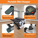 Steppers for Exercise, Mini Stair Stepper with Resistance Bands at Home Workout Equipment with 19422665