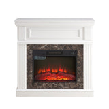 Only Mantel -White,41.34"W*14"D*40"H W1758P204946