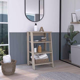 St. Clair Linen Cabinet, Two Interior Shelves, Two Open Shelves, Single Door B200P188814