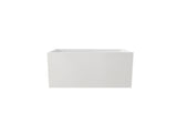 43" Acrylic Freestanding Bath tubs Modern Soaker Tubs in White T3785P380644