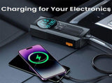 Four in one portable emergency car starter car emergency starting power, air pump, portable battery 07182072