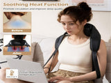 Neck Shoulder Massager - 4D Deep Tissue Kneading, 2 Modes & 2-Level Heat , Hands-Free 90810668