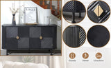 Accent Storage Cabinet, Modern Accent Buffet Cabinet Adjustable Shelves, Freestanding Sideboard W2729P202567