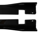 Side Skirt Body Extension Panel Kit fit for Honda Civic 10th 2016-21 Gloss Black ABS 02634314