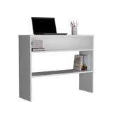 Being 39" Wide 2-Tier Shelf Narrow Console Table, Entryway Table B200P235835