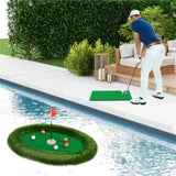 37.5" x 25.5" Oval Floating Golf for Pool Chipping 12508439