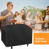 ZNTS Grill Cover for Outdoor BBQ Cover 58*24*46 inch BBQ Covers Waterproof Heavy Duty Gas 40513893