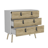 Dresser Magness, Bedroom, White / Macadamia B092142845