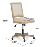 ZNTS SWIVEL&LIFT OFFICE CHAIR 71886.00FBGENTL