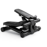 ZNTS Mini Fitness Stepper, Hydraulic Fitness Stepper with Resistance Bands and Display, Silent Design, 93159575