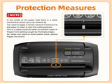 12-Sheet Paper Shredder for Home, Quiet Cross Cut Shredders, P-4 Ultra Security, 4.5 Gal Bin, Shred 95940306