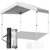10X10ft Outdoor canopy pop-up gazebowhite 40020135