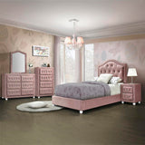 Pink 4-Drawer Chest B062P209049
