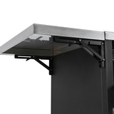 Versatile Outdoor Cabinet with Folding & Expandable Work Surfaces, Ample Storage Space, and Lockable N719P244805B