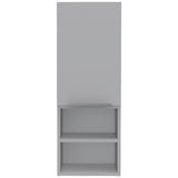 Mila Bathroom Cabinet, Two Internal Shelves, Two External Shelves, Single Door -White B07091955