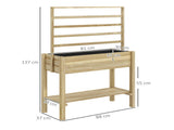 Raised Garden Bed/Garden Bed Galvanized Planter 41395062